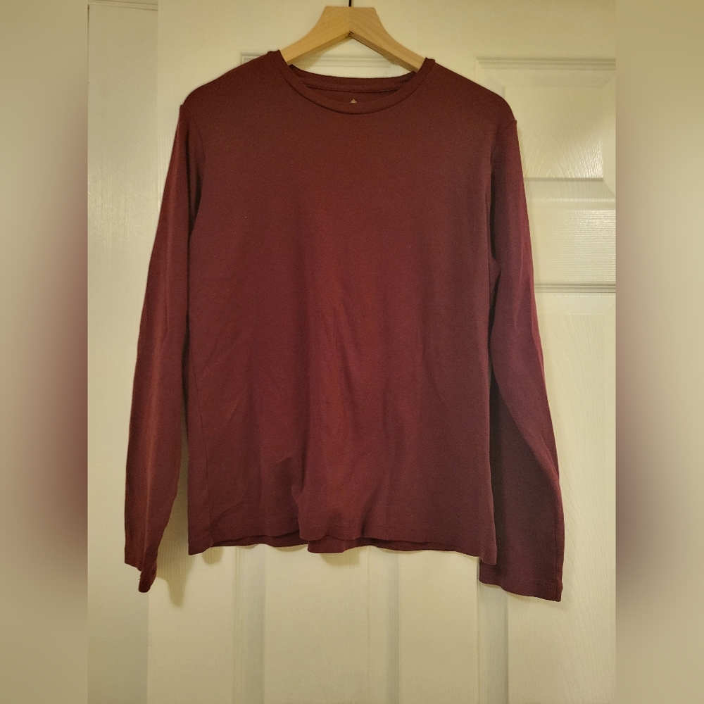 EUC XL Maroon the Territory Ahead Long Sleeve T! 100% cotton!